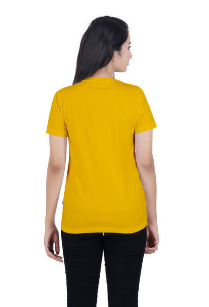 Original Printed Yellow Tshirt