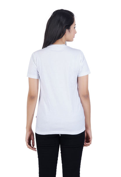 Never Better Printed White Tshirt