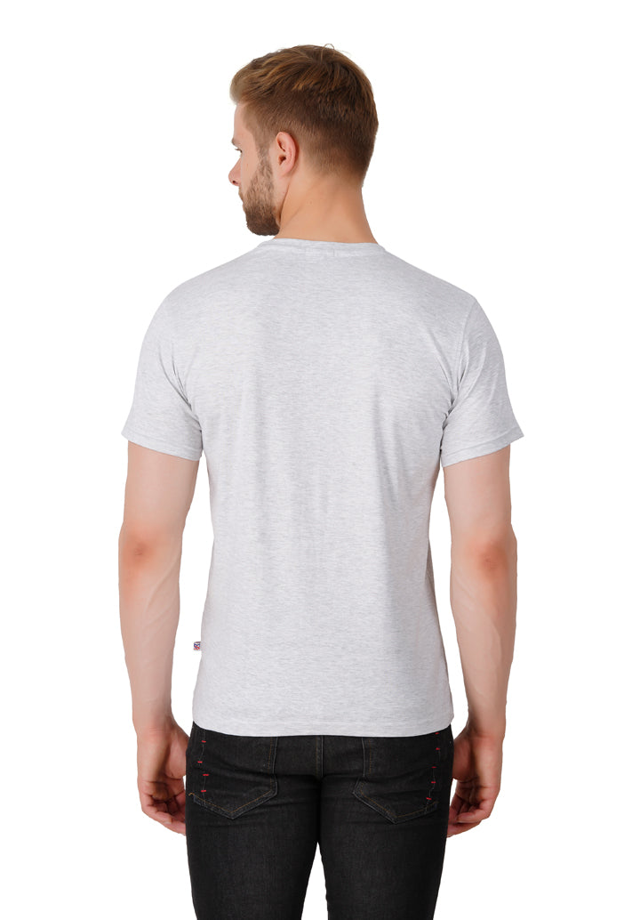 GreyMilange Plain Tshirt