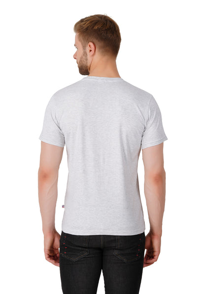 GreyMilange Plain Tshirt