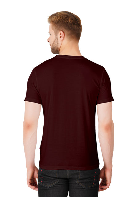 Burgundy Plain Tshirt