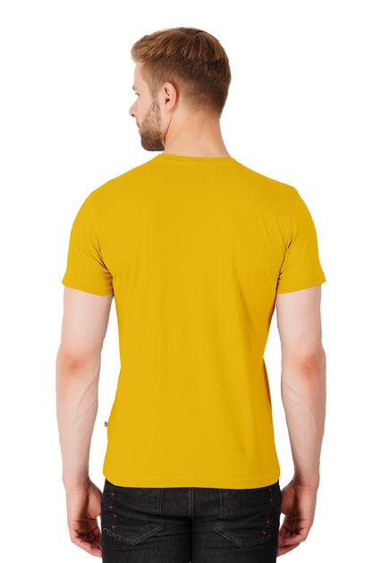 Yellow Plain Tshirt