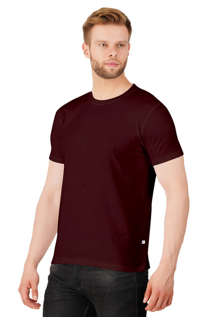 Burgundy Plain Tshirt