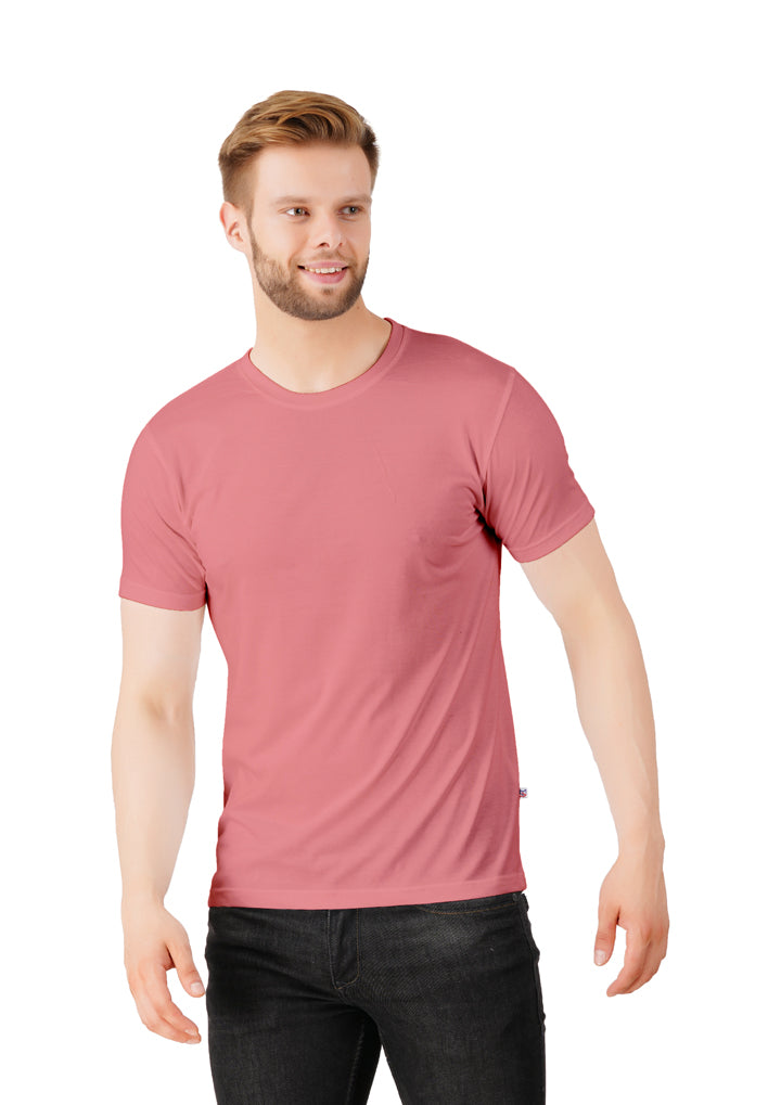 Peach Plain Tshirt