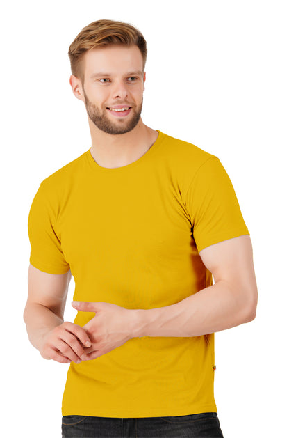 Yellow Plain Tshirt