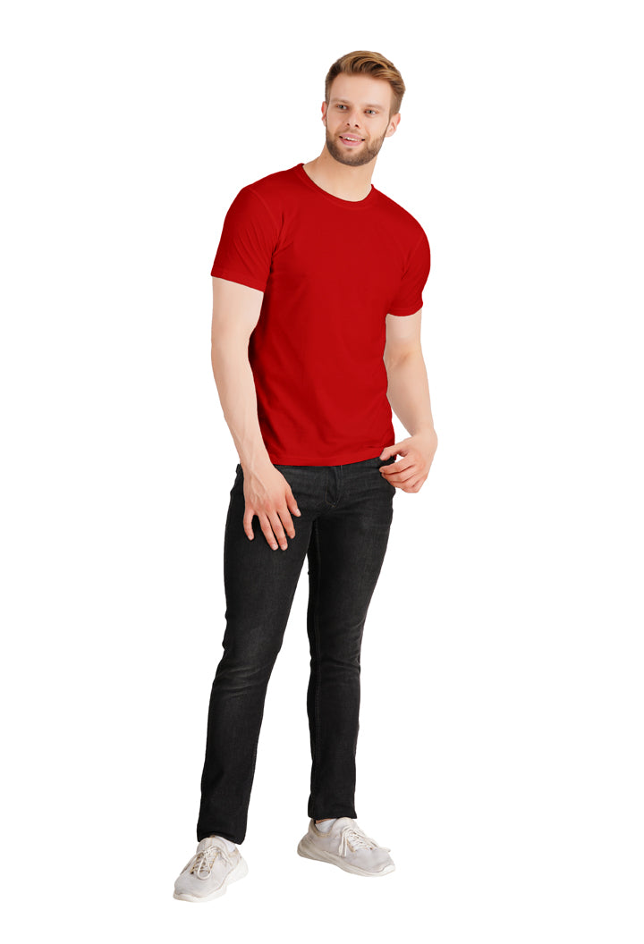 Red Plain Tshirt