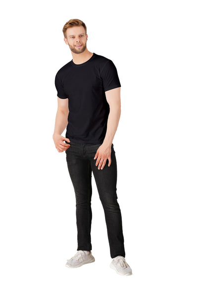 Black Plain Tshirt