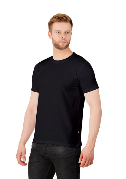 Black Plain Tshirt