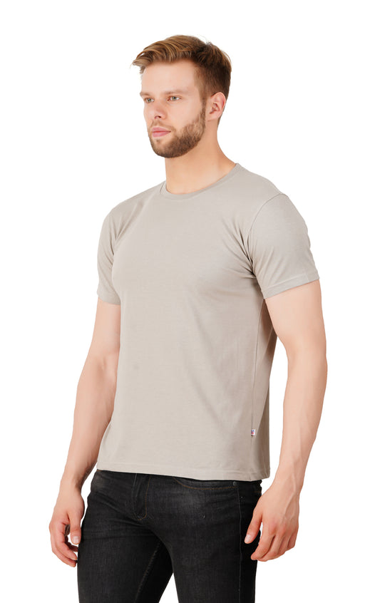 Smoke Grey Plain Tshirt