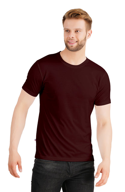 Burgundy Plain Tshirt