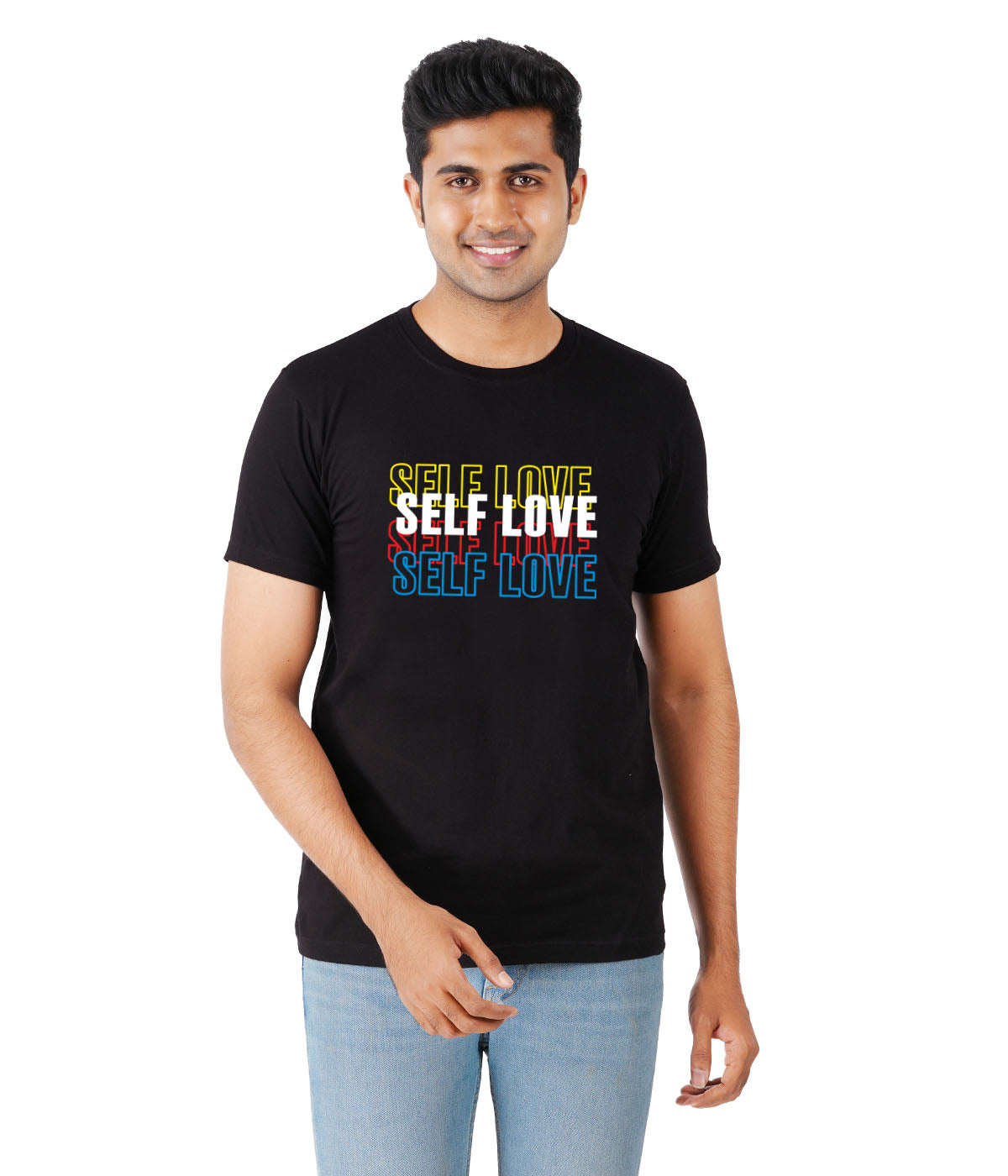 Self Love Black Tshirt