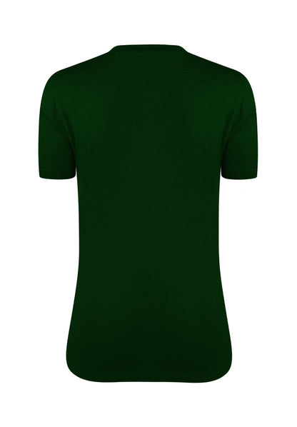 BottleGreen Women Plain Tshirt