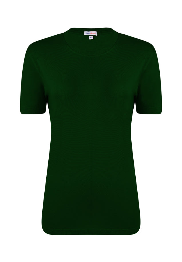 BottleGreen Women Plain Tshirt