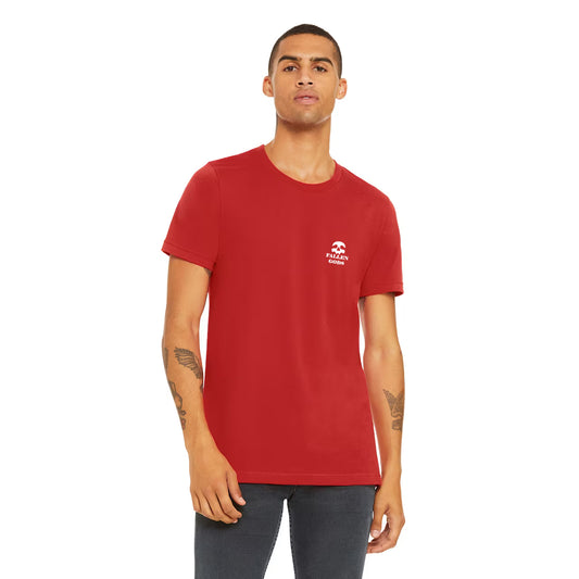 Fallen Gods Printed Red Tshirts